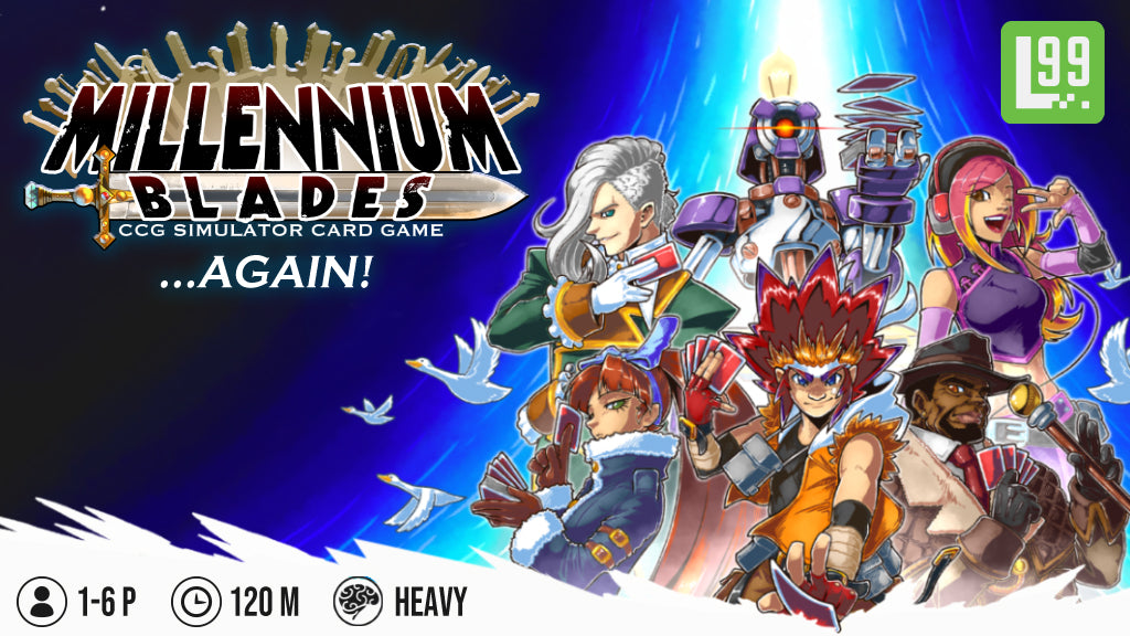 Our next Kickstarter is Millennium Blades Again!