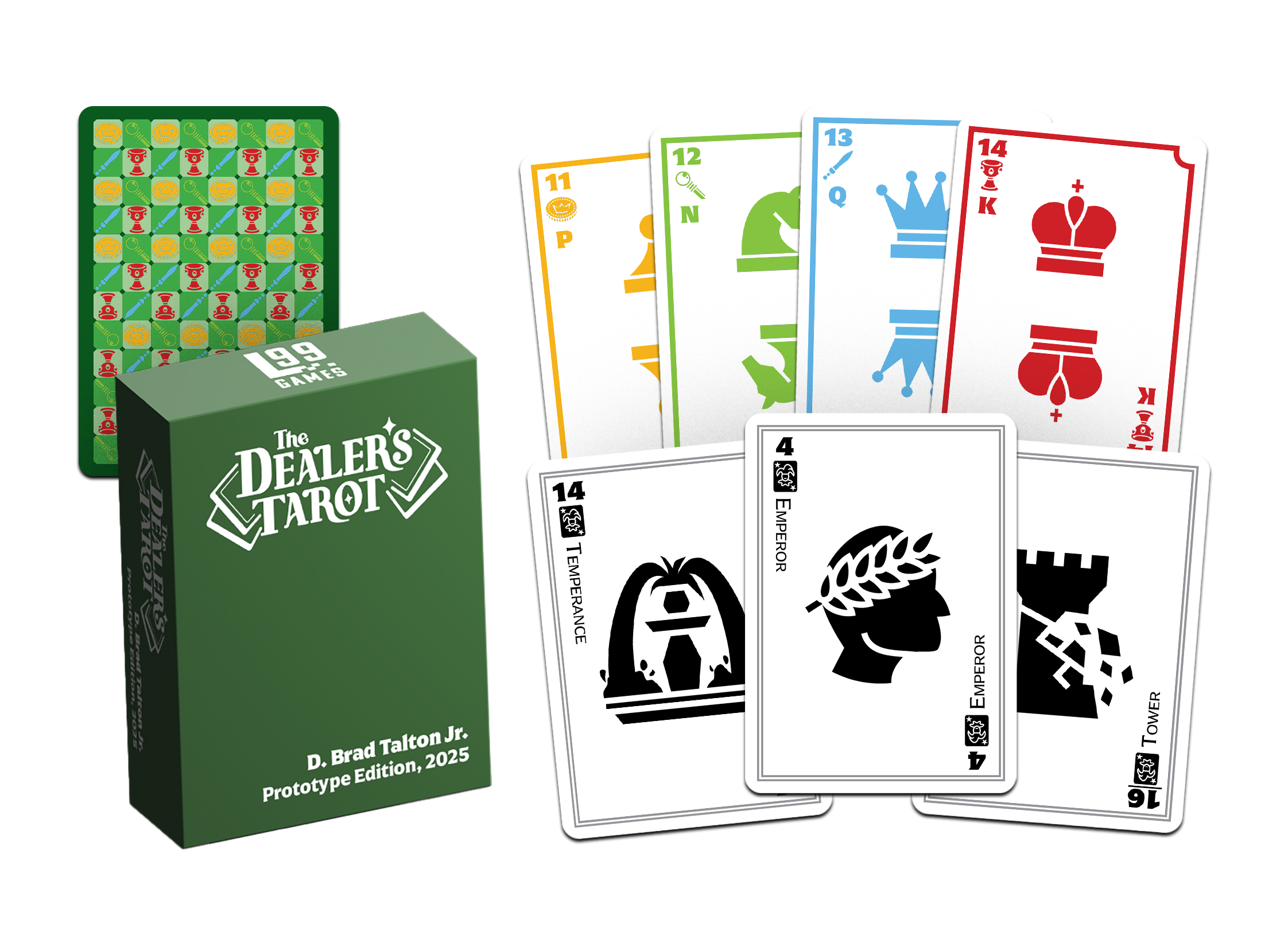 Dealer's Tarot: Prototype Deck [pre-order]