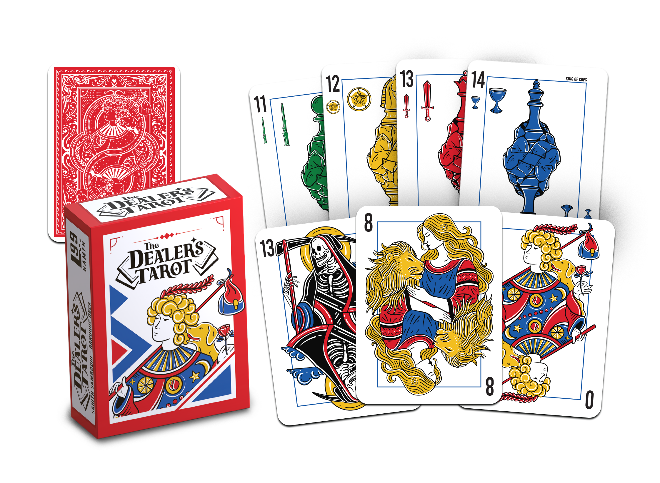 Dealer's Tarot: Baroque Deck [pre-order]